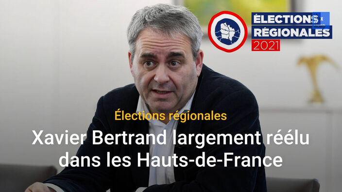 Régionales 2021: Xavier Bertrand largement réélu dans les Hauts-de-France