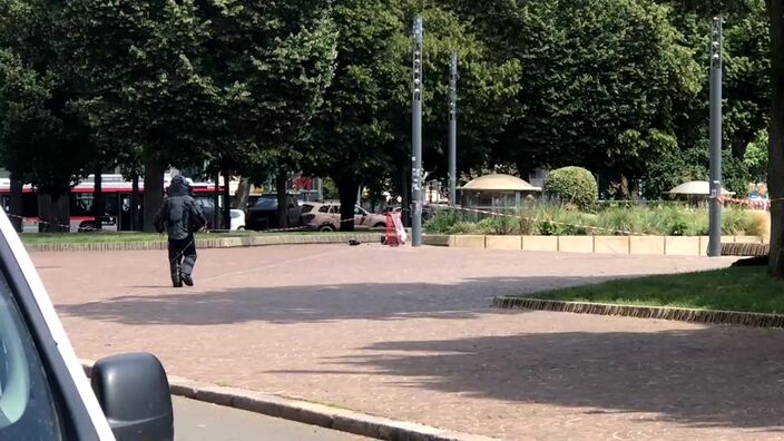 Alerte au colis suspect place de la République à Lille