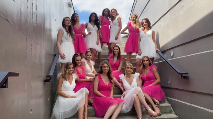 Les miss se préparent avant l'élection de Miss Nord-Pas-de-Calais le 16 octobre