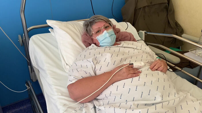 "Évitez de sortir, il y a urgence", alerte Sandrine, 46 ans, hospitalisée d'urgence pour le Covid à Béthune
