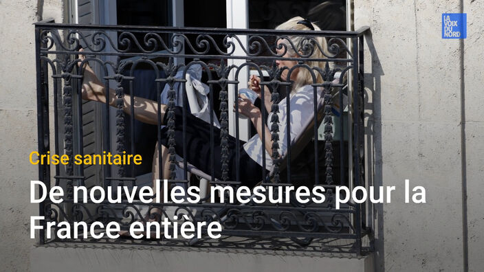 Covid-19 : Emmanuel Macron annonce des restrictions sanitaires pour toute la métropole, les vacances scolaires chamboulées