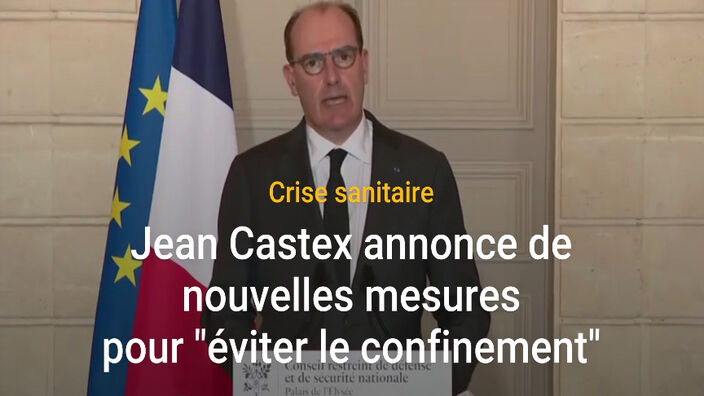 Jean Castex : « Nous pouvons encore nous donner une chance d’éviter le confinement »