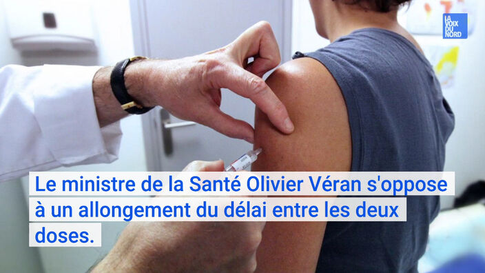 Vaccin contre le Covid-19: le délai entre les deux injections ne sera pas allongé a annoncé Olivier Véran