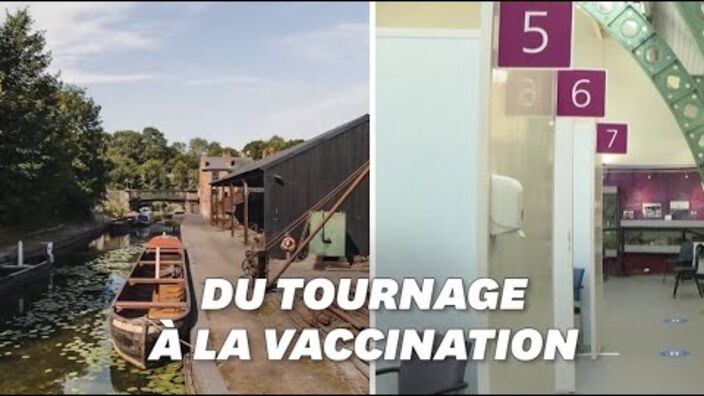 Le décor de Peaky Blinders transformé en centre de vaccination