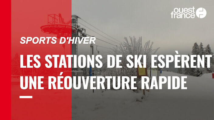 Les stations de ski espèrent voir au plus tôt la réouverture des remontées mécaniques