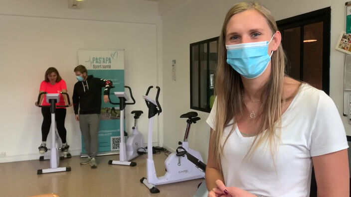 La prise en charge des patients post-Covid expliquée par Emilie Hennicotte, professeure d'activités physiques adaptées