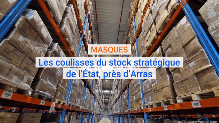 Arras: les coulisses du stock stratégique de masques de l’État