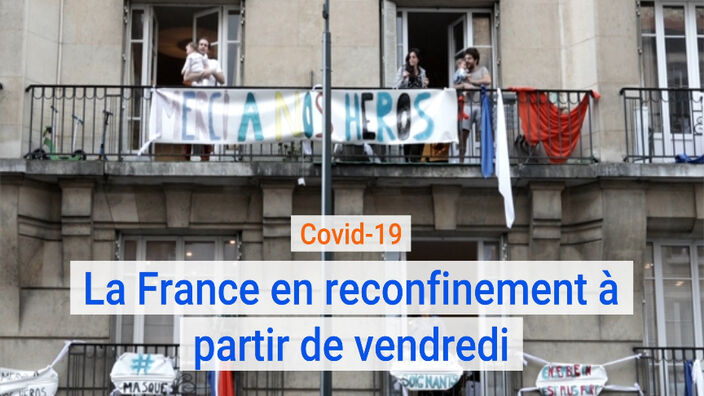 Covid-19 : Emmanuel Macron annonce un reconfinement à partir de vendredi