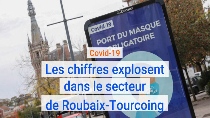 Covid-19 : les chiffres explosent à Roubaix et à Tourcoing