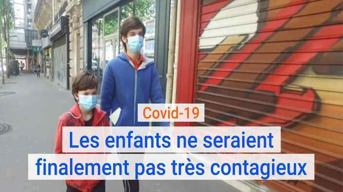 Coronavirus Covid-19 : les enfants ne seraient finalement pas très contagieux