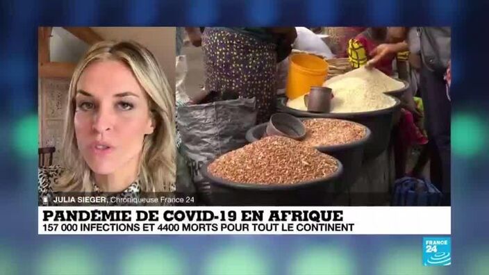 Covid-19 en Afrique : 157 000 infections et 4 400 morts pour tout le continent