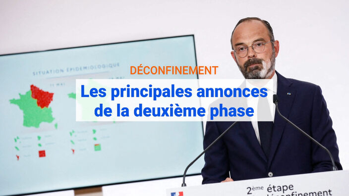 Déconfinement: dix points à retenir des annonces de la deuxième phase