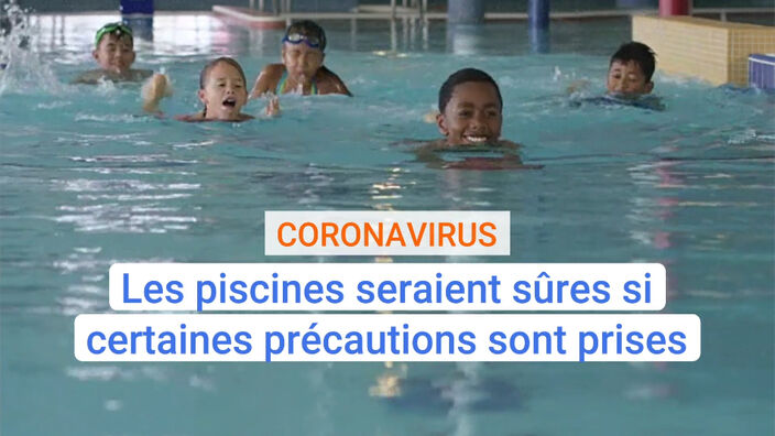 Coronavirus: les piscines seraient sûres si certaines précautions sont prises