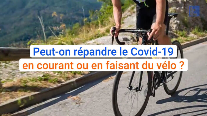 Peut-on répandre le Covid-19  en courant ou en faisant du vélo ?