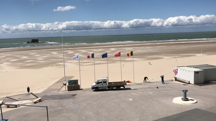 Le Portel : fermée depuis deux mois, la plage prépare sa réouverture 