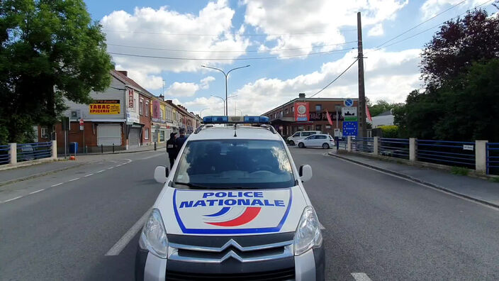 Contrôles de police à la frontière franco-belge