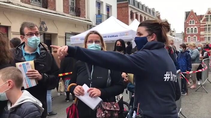 Arras : succès fou pour le mini-centre de vaccination du 14 Juillet