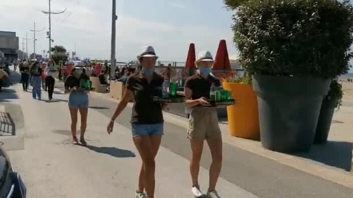 Dunkerque : les femmes ont participé à la course des... garçons de café