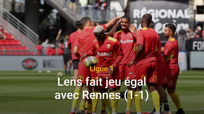 Ligue 1 : le RC Lens fait jeu égal avec Rennes
