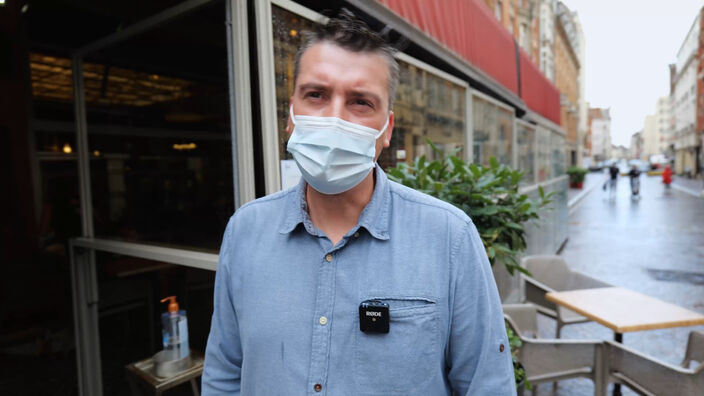 Pass sanitaire obligatoire : réaction d'un restaurateur à Lille