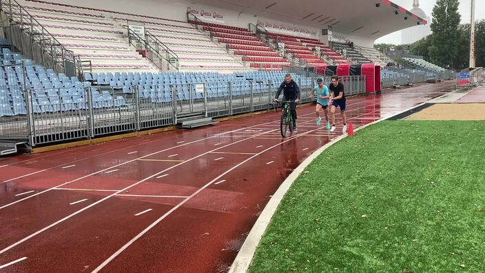 Jimmy Gressier a repris l'entraînement à Boulogne