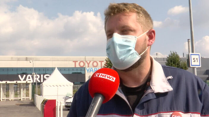 Réaction d'un délégué CFDT à Valenciennes sur l'arrêt de l'usine Toyota à Onnaing !