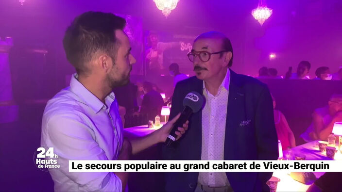 Le secours populaire au grand cabaret de Vieux-Berquin