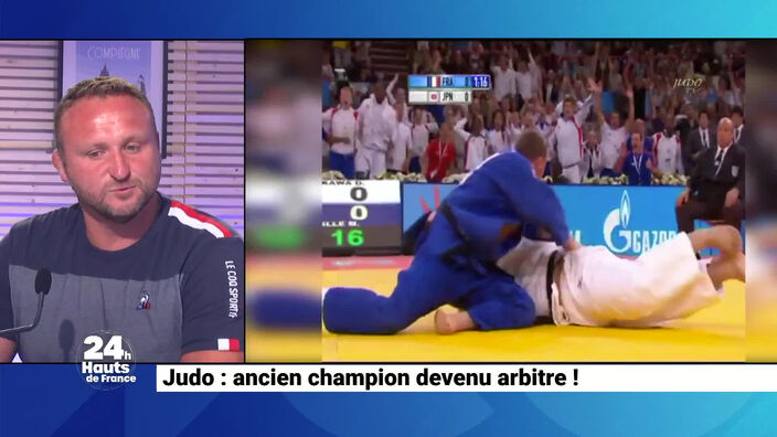 Judo : ancien champion devenu arbitre !