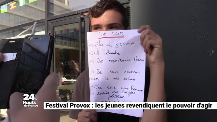 Le festival Provox : les jeunes revendiquent le pouvoir d'agir