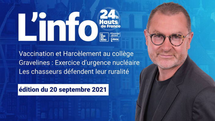 Le JT des Hauts-de-France du 20 septembre 2021