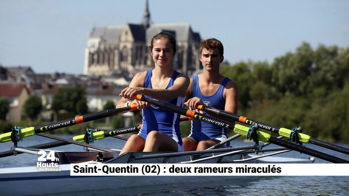 Saint-Quentin : Deux rameurs miraculés