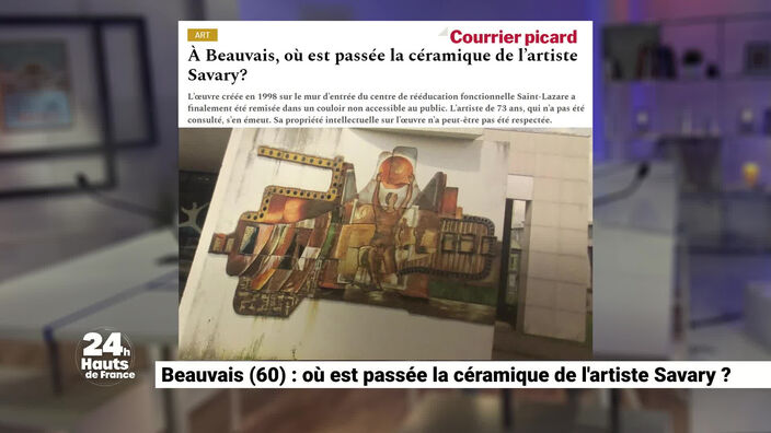 Beauvais : où est passée la céramique de l’artiste Jean-Michel Savary ?