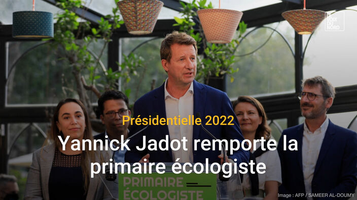 Présidentielle 2022 : Yannick Jadot remporte la primaire écologiste