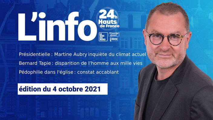 Le JT des Hauts-de-France du 4 octobre 2021