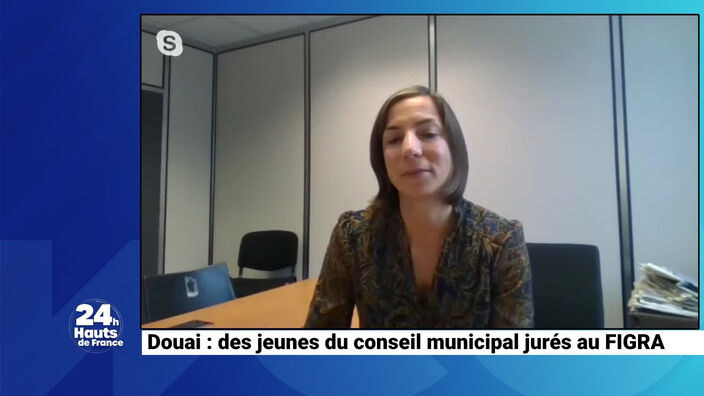 DOUAI : des jeunes du conseil municipal jurés au FIGRA