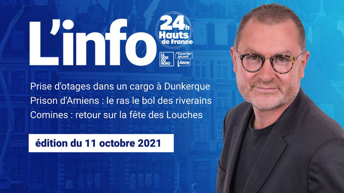 Le JT des Hauts-de-France du 11 octobre 2021