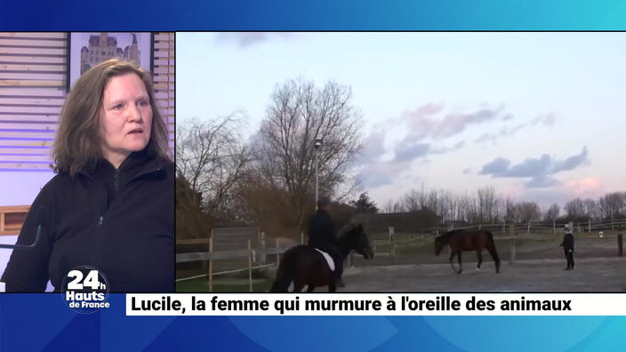 Lucile, la femme qui murmure à l'oreille des animaux