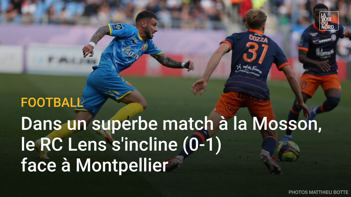 Ligue 1: le RC Lens s'incline (0-1) face à Montpellier 