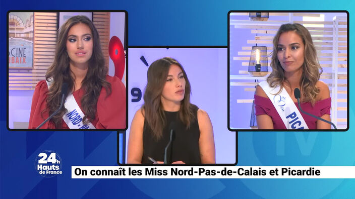 Miss Picardie et Miss Nord-Pas-de-Calais sur Wéo !