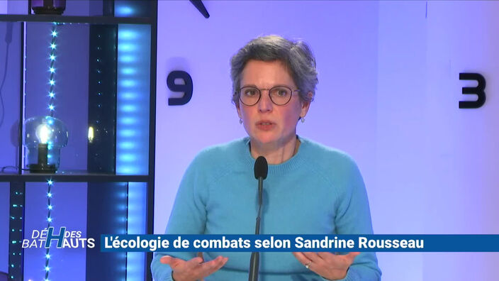 Sandrine Rousseau explique le concept de "sobriété heureuse"