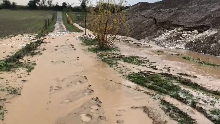 Ecques: le village inquiet par le ruissellement venant de la zone d’activité