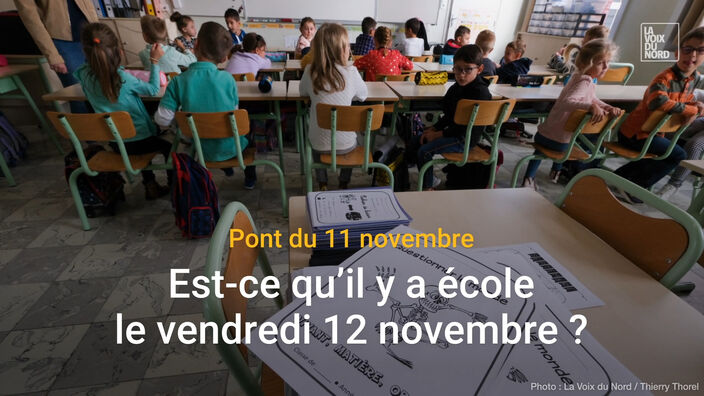 Pont du 11 novembre : Est-ce qu’il y a école le vendredi 12 novembre ?