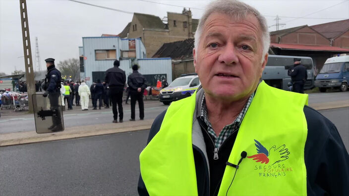 Démantèlement du camp de Grande-Synthe : "Une bonne chose sanitaire et humanitaire" 