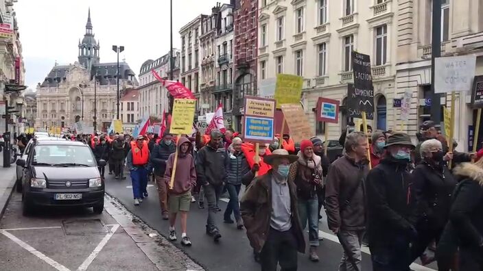 Roubaix : des centaines de personnes à la Marche pour le climat