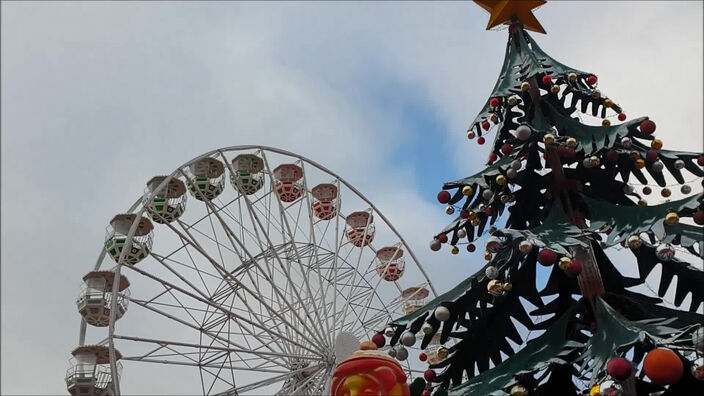 La Grand'place d'Arras se transforme en ville de Noël