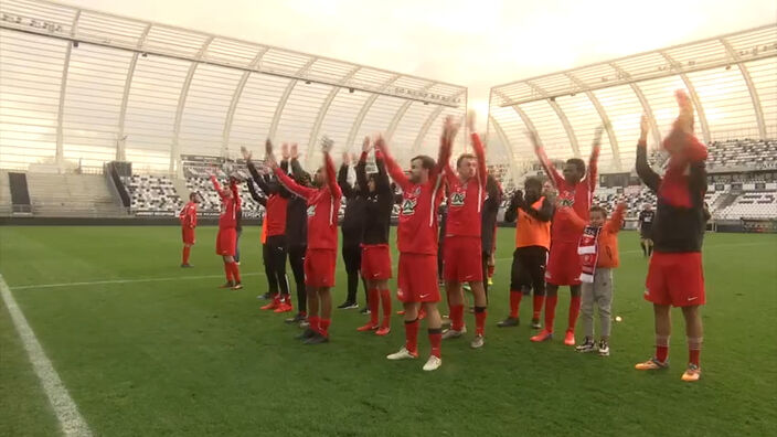 Coupe de France : Malgré la défaite, le Petit Poucet rentre dans l'Histoire