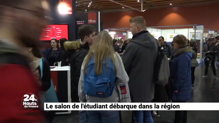 Le salon de l'étudiant à Mégacité à Amiens