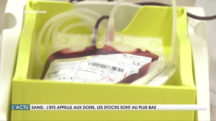 Don du sang : appel aux dons