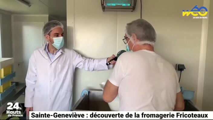 Sainte-Geneviève : à la découverte de la fromagerie Fricoteaux 
