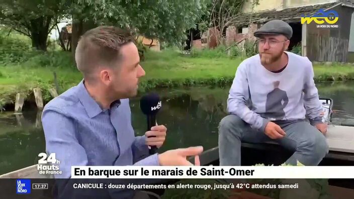 Balade en bacôve dans le marais audomarois…